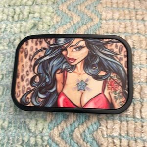 Buckle Down belt buckle-hot chick